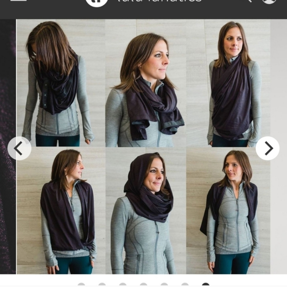 Lululemon Olive Vinyasa Wrap